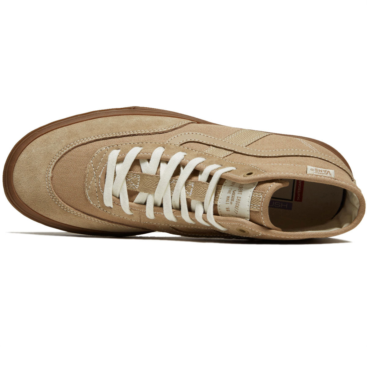 Vans Crockett High Shoes - Khaki/Gum image 3