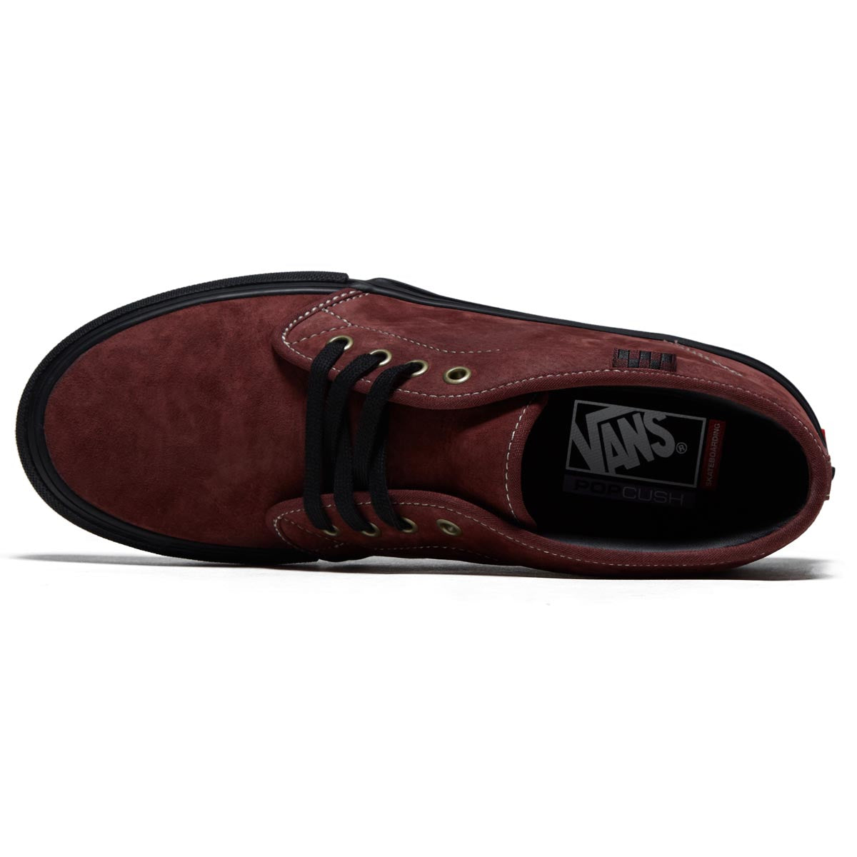 Vans Skate Chukka Shoes - Dark Red/Black image 3