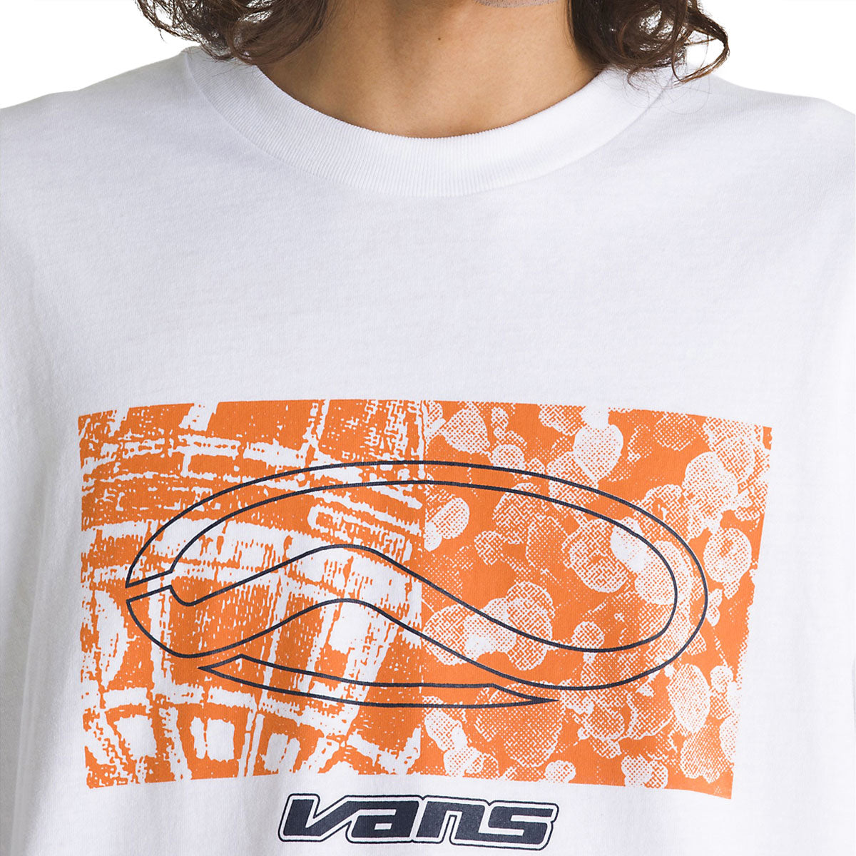 Vans Off The Wall II Loose Skate Classics Long Sleeve T-Shirt - White image 3