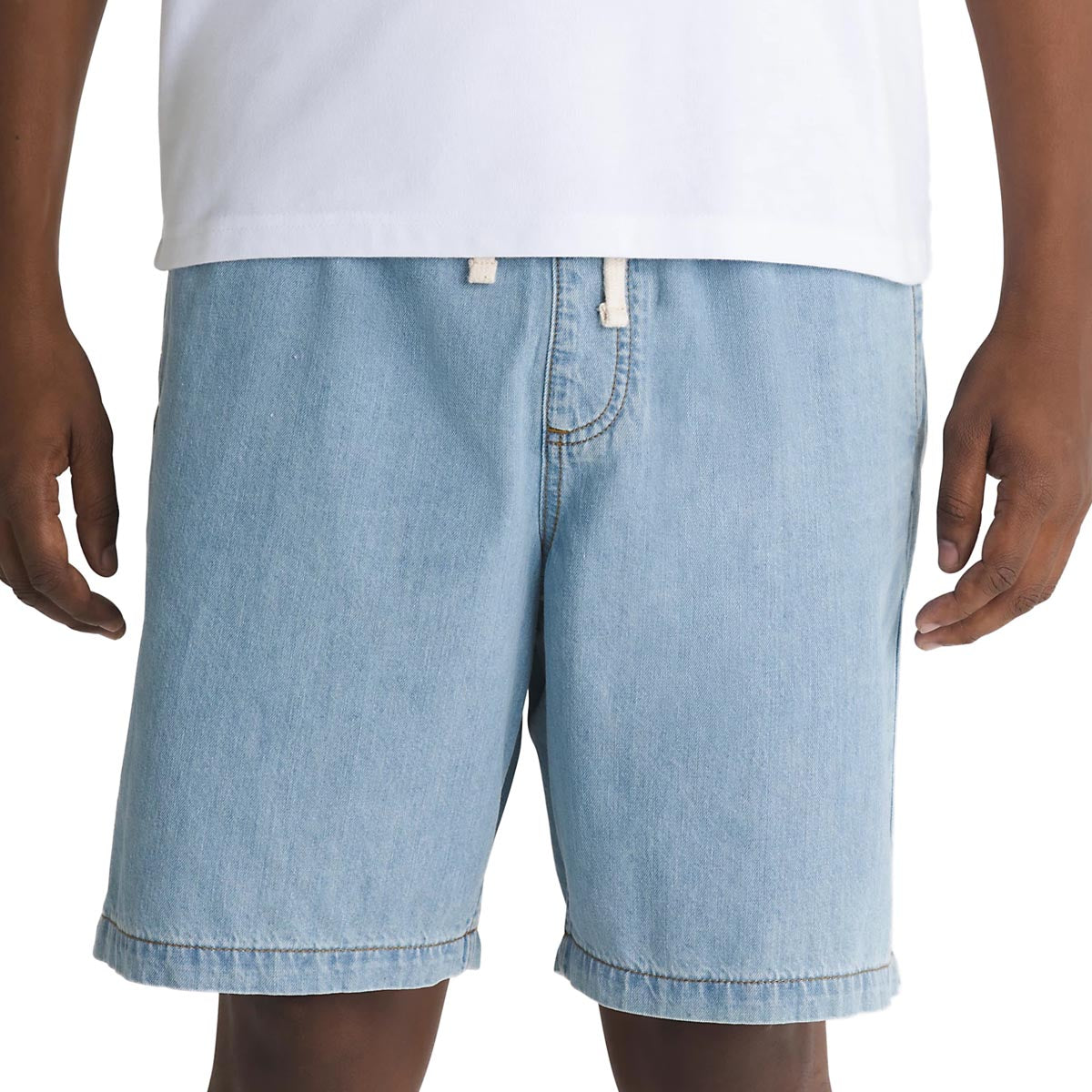 Vans Range Denim Relaxed Shorts - Stonewash Blue image 2