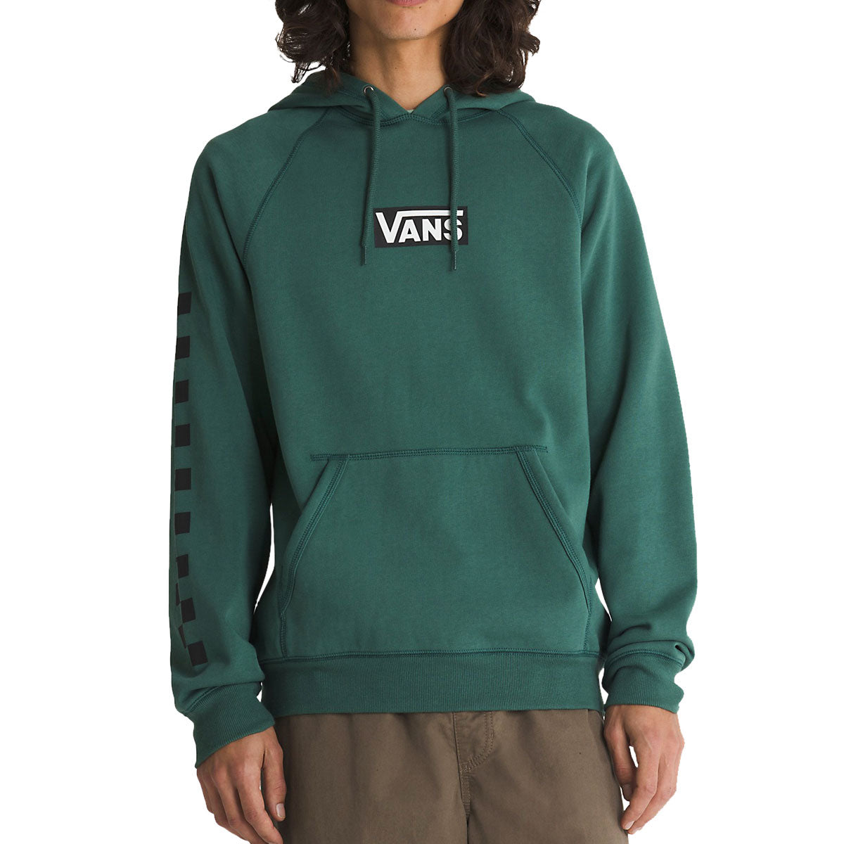 Vans Versa Standard Hoodie - Bistro Green/checkerboard image 1