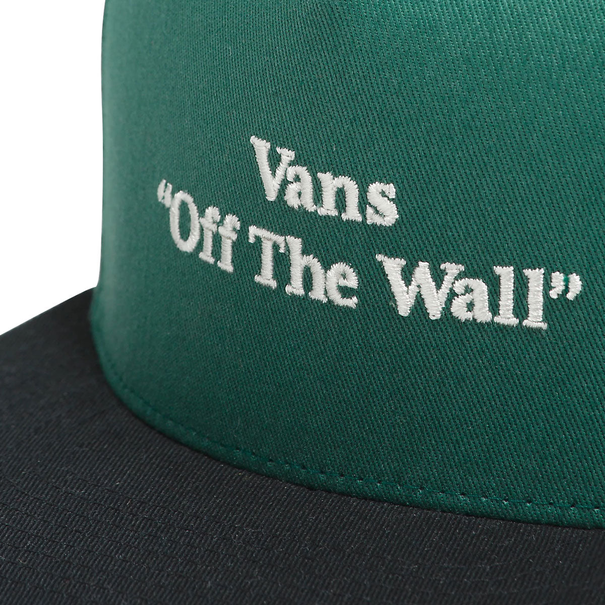 Vans Quoted Snapback Hat - Bistro Green image 3