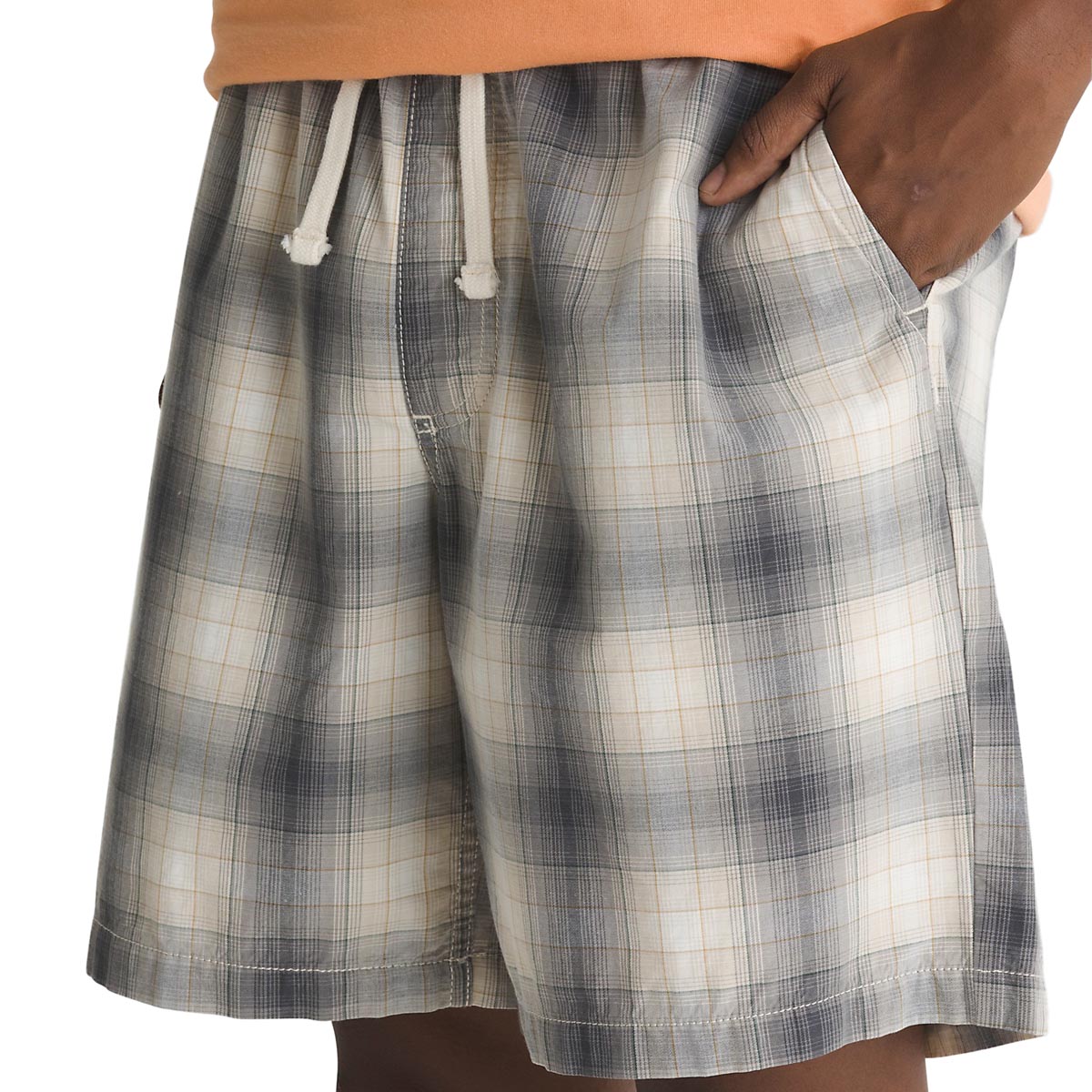 Vans Range Plaid Loose Shorts - Marshmallow image 2