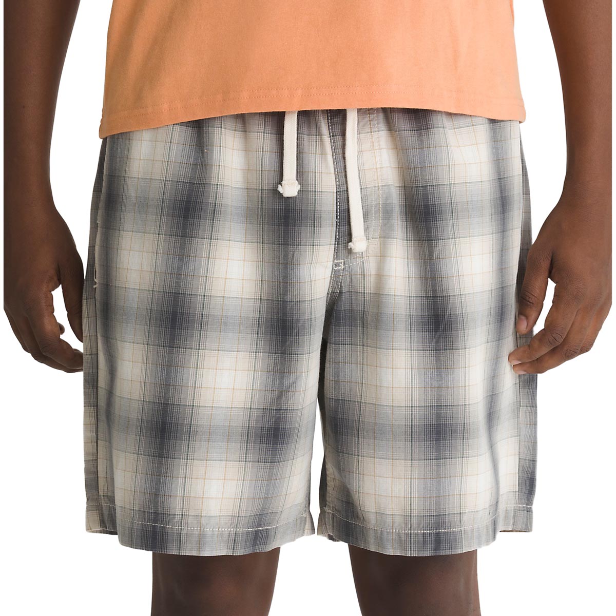 Vans Range Plaid Loose Shorts - Marshmallow image 4
