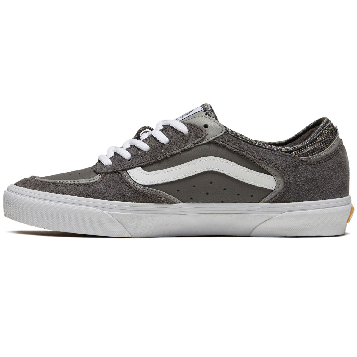 Vans Skate Rowley Shoes - Grey/White image 2