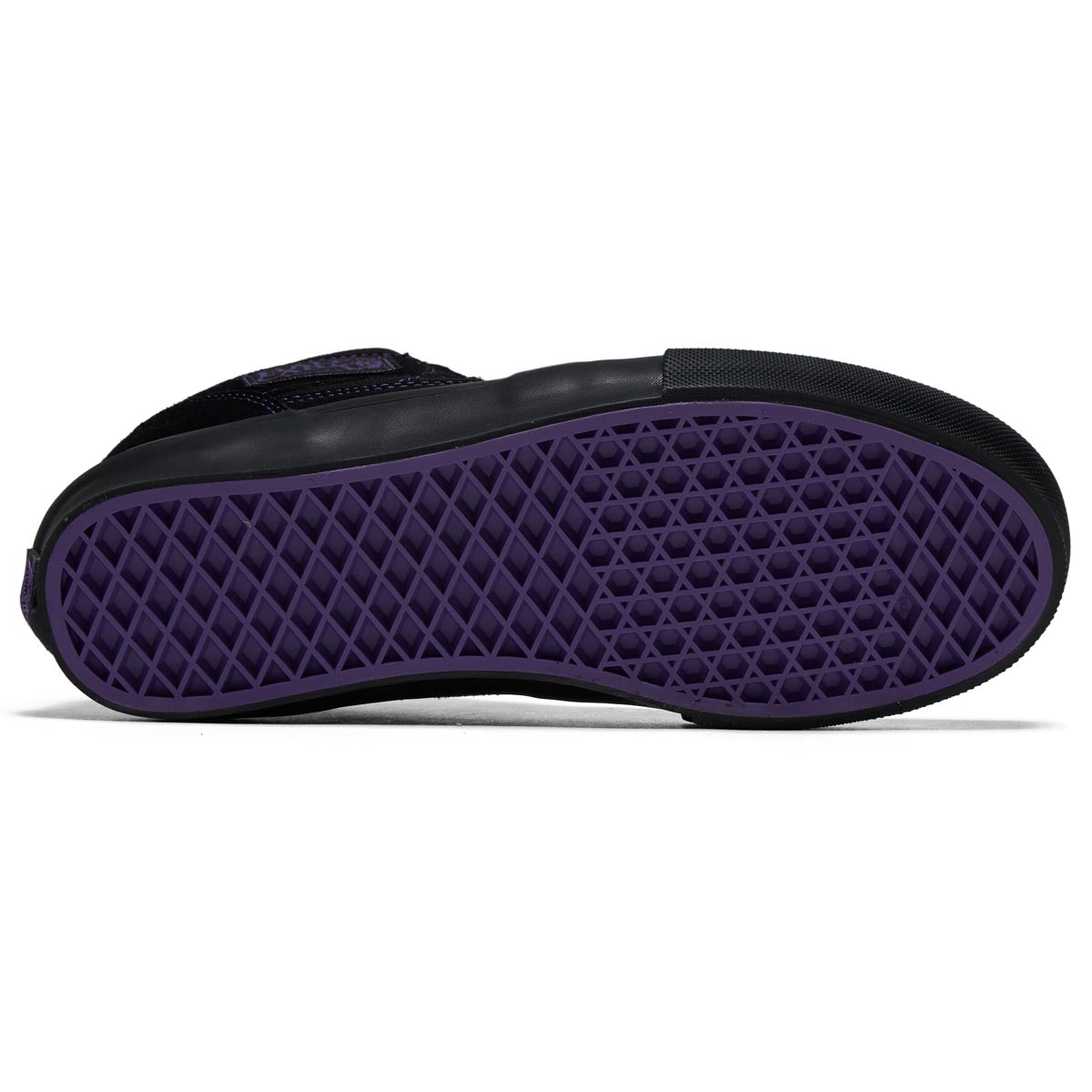 Vans Skate Half Cab Shoes - Neon Black/Purple image 4