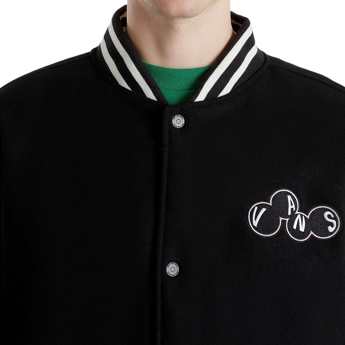 Vans Scuttle Baseball Jacket - Black image 4