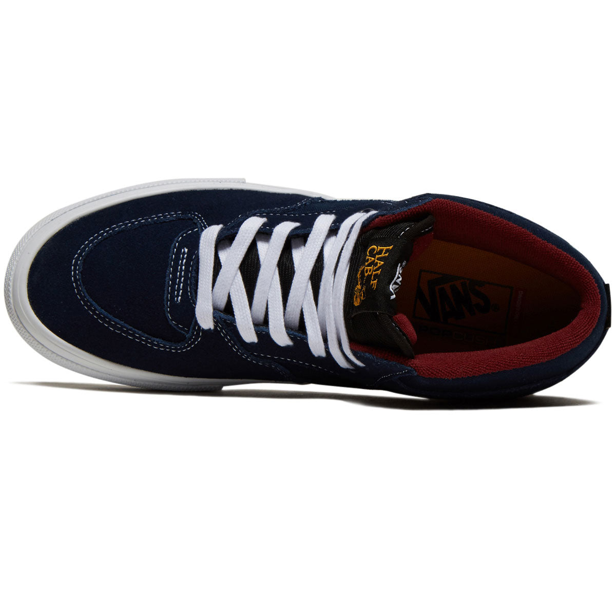 Vans Skate Half Cab Shoes - Navy/Burgundy image 3