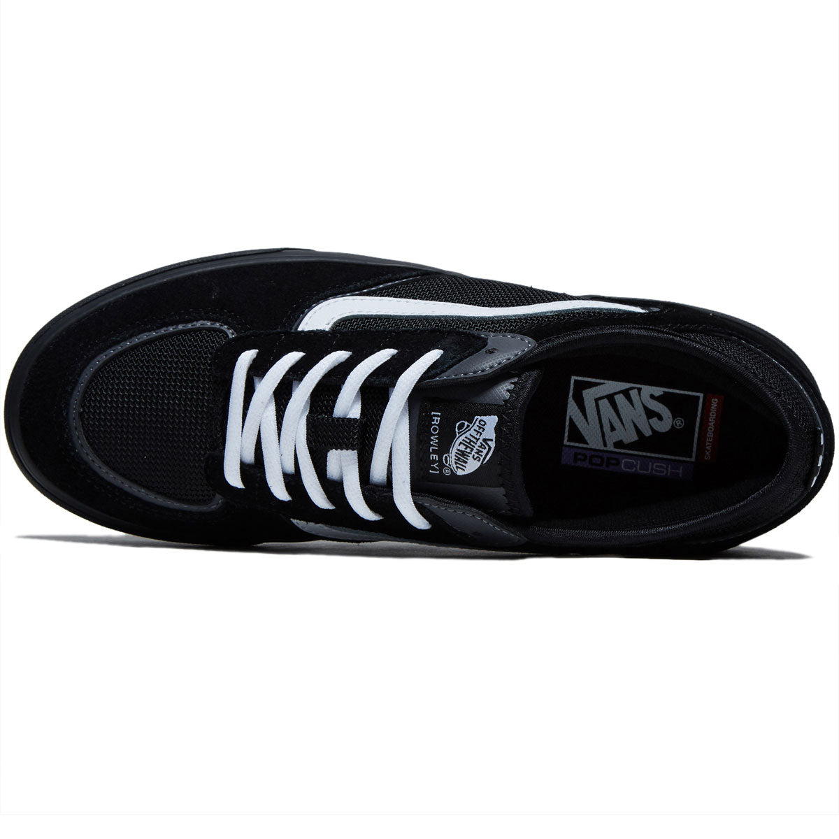 Vans Skate Rowley Shoes - Black/White/Black image 3