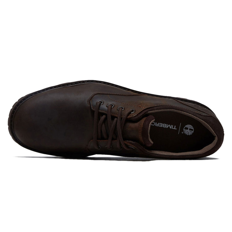 Timberland Britton Road Lace Up WP Shoes - Dark Brown Full Grain