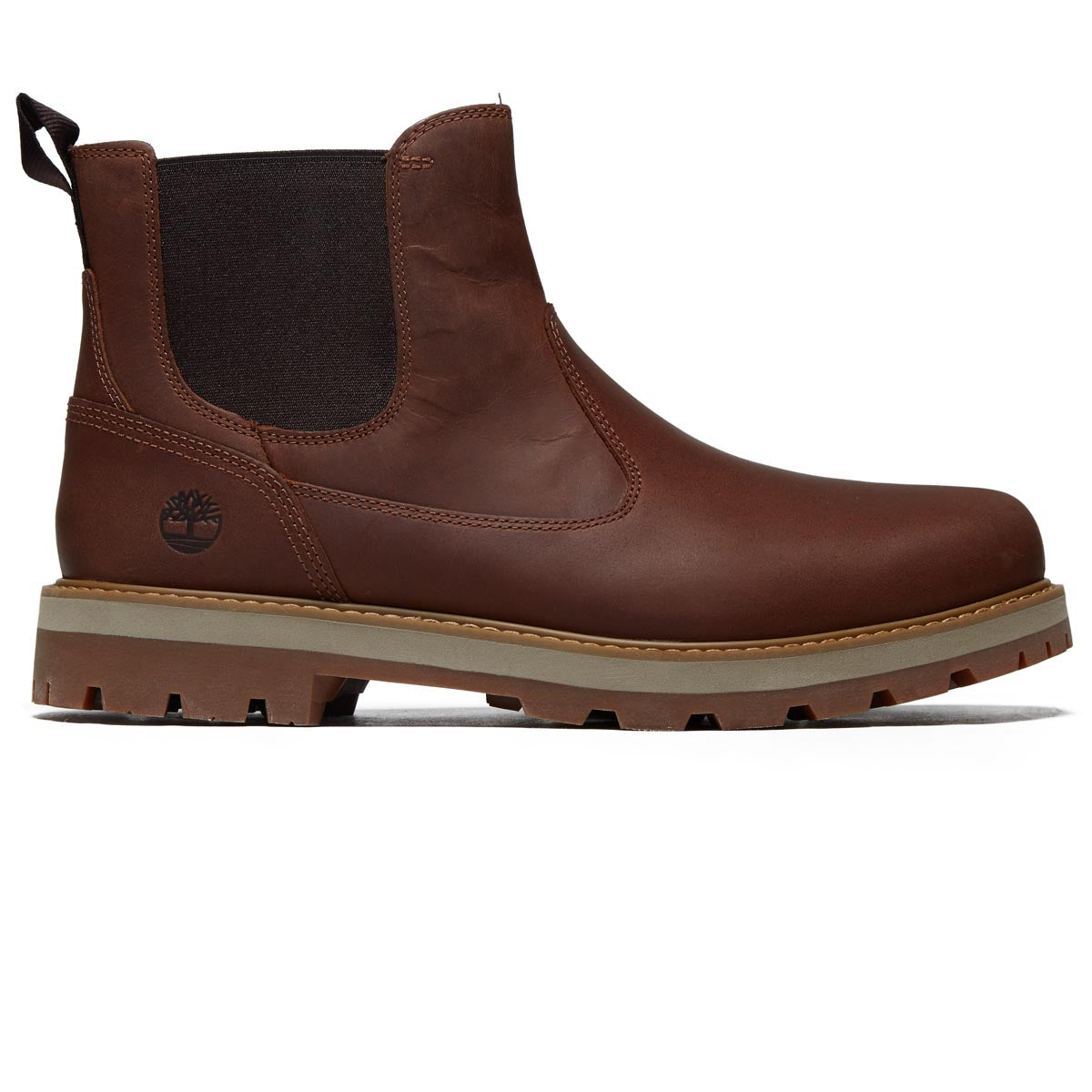 Timberland Britton Road Mid Chelsea Boots - Rust Full Grain – CCS