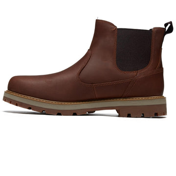 Timberland Britton Road Mid Chelsea Boots - Rust Full Grain