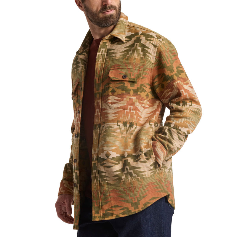 Pendleton Driftwood Chamois Long Sleeve Shirt - Sedona Olive