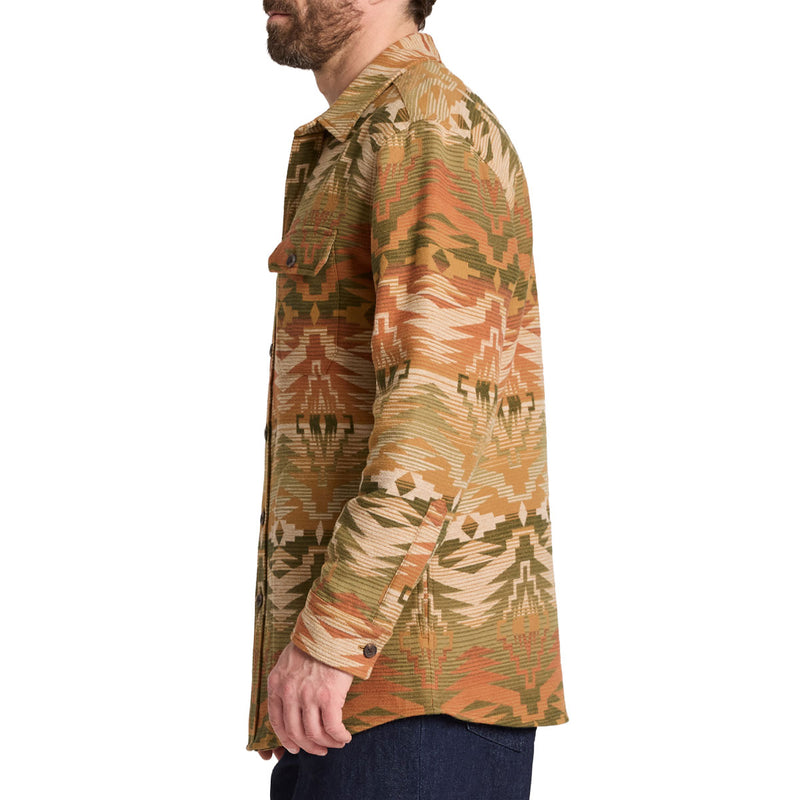 Pendleton Driftwood Chamois Long Sleeve Shirt - Sedona Olive