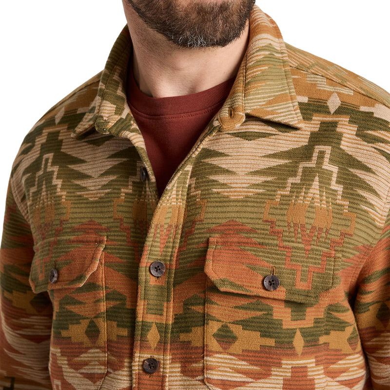 Pendleton Driftwood Chamois Long Sleeve Shirt - Sedona Olive