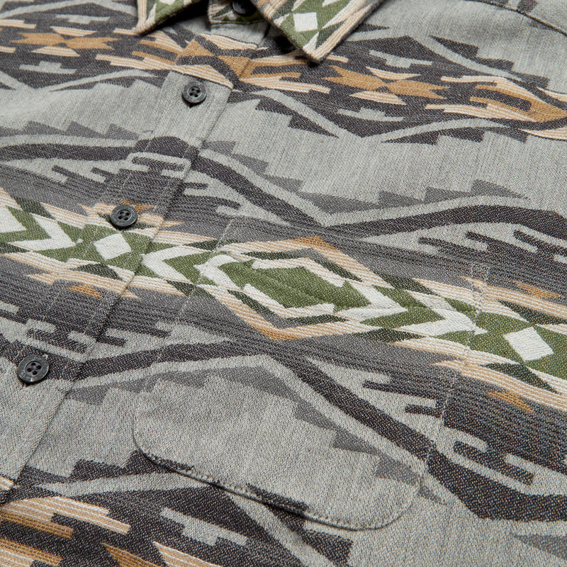 Pendleton Marshall Chamois Long Sleeve Shirt - Tumalo Grey