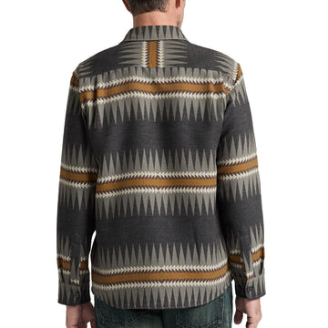 Pendleton Marshall Chamois Long Sleeve Shirt - Sawtooth Charcoal