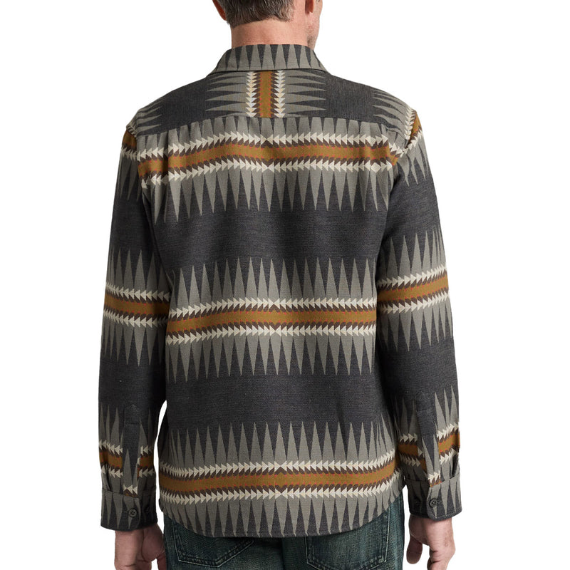 Pendleton Marshall Chamois Long Sleeve Shirt - Sawtooth Charcoal