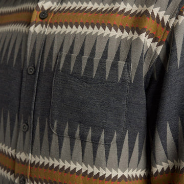 Pendleton Marshall Chamois Long Sleeve Shirt - Sawtooth Charcoal