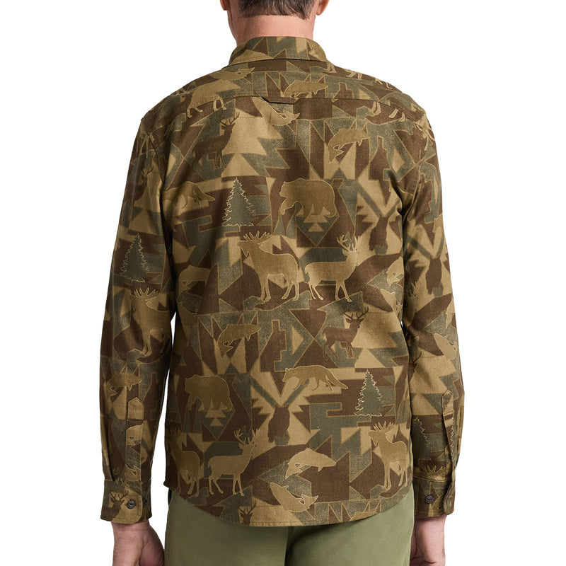 Pendleton Tanner Twill Long Sleeve Shirt - Wild Camo