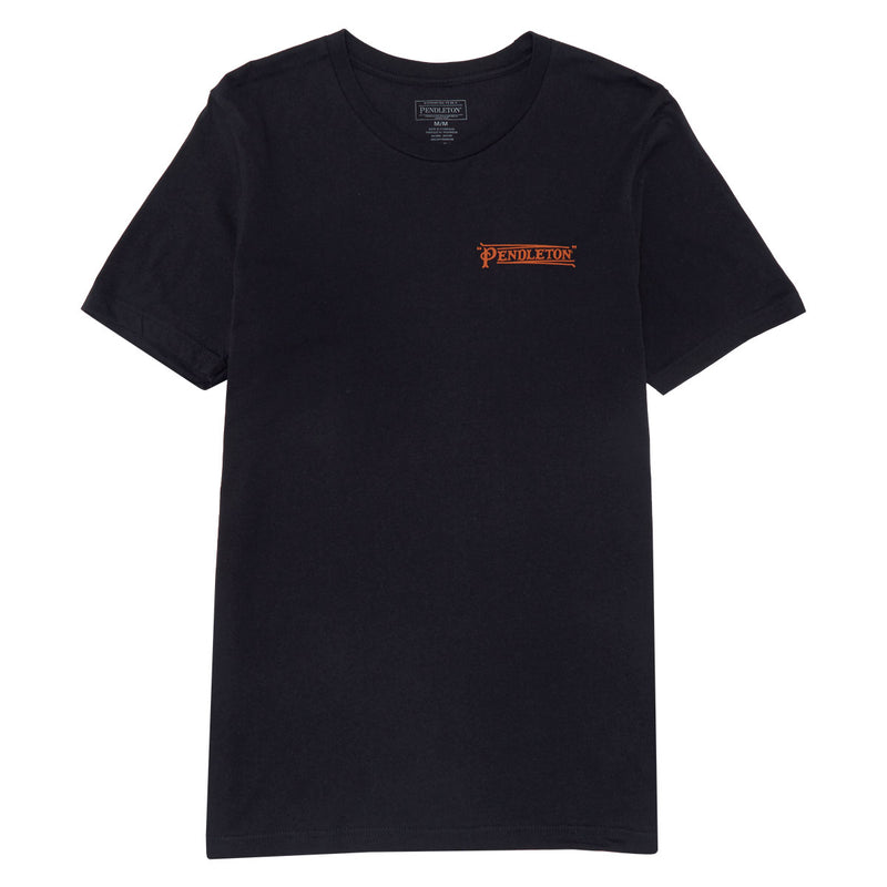 Pendleton Wild Wolf T-Shirt - Vintage Black/Multi