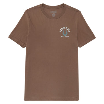 Pendleton True West Horseshoe T-Shirt - Vintage Brown/Multi