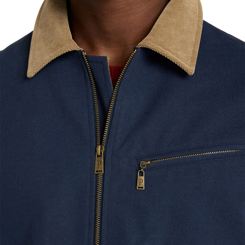 Pendleton Tahoma Canvas Trucker Jacket - Navy