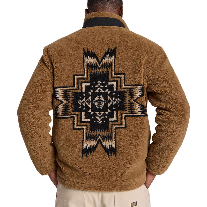 Pendleton Tahuya Range Fleece Jacket - Bronze Autumn Star