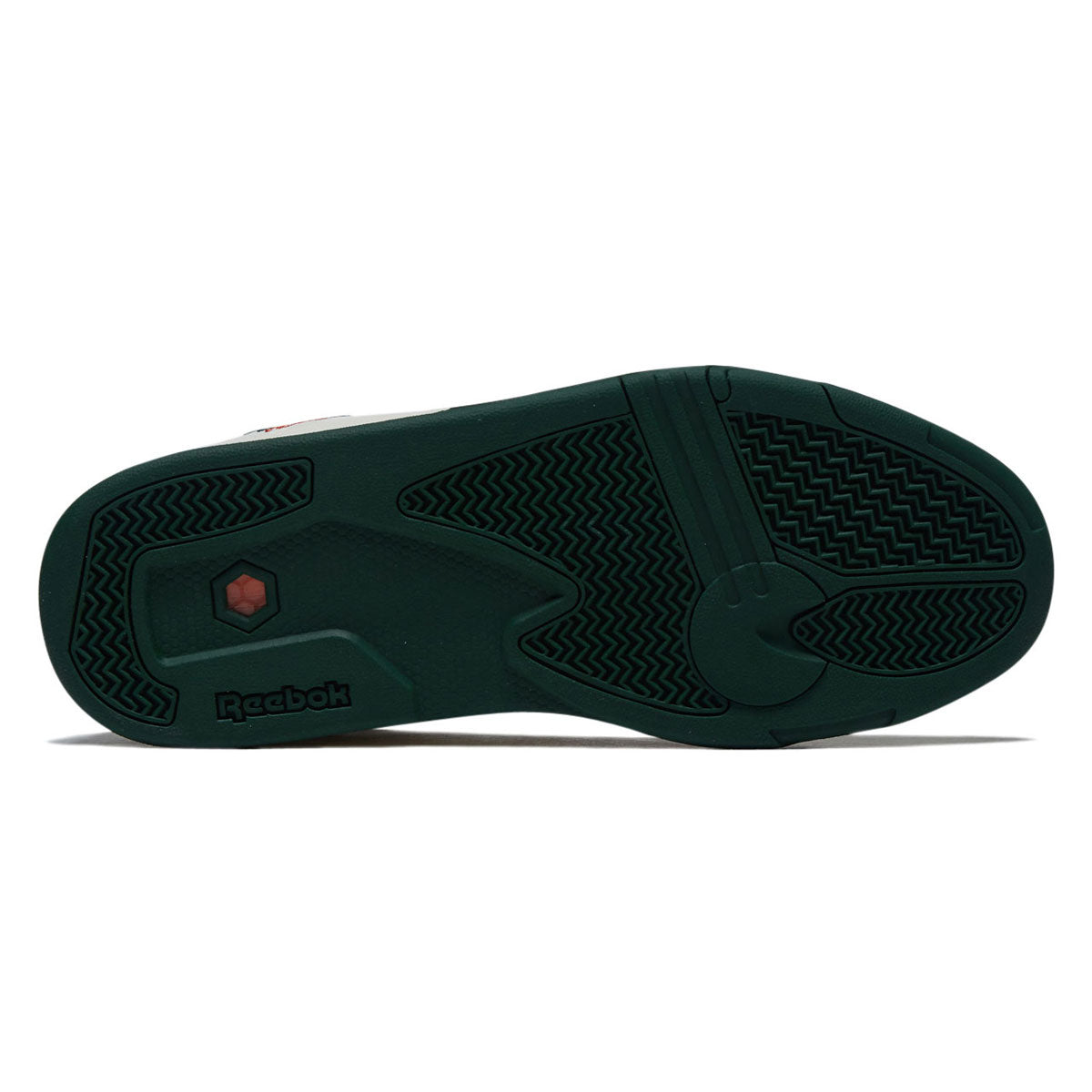 Reebok Pump Omni Zone II Shoes - Chalk/Dark Green/Paper White image 4