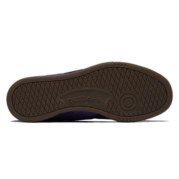 Reebok Club C Grounds UK Shoes - Royal Purple/Digital Lime/Gum