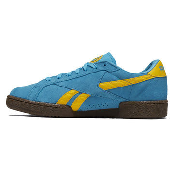 Reebok Club C Grounds UK Shoes - Future Cyan/Golden Haze/Gum
