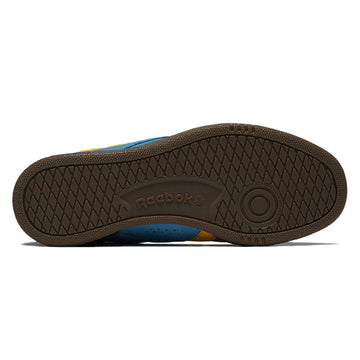 Reebok Club C Grounds UK Shoes - Future Cyan/Golden Haze/Gum