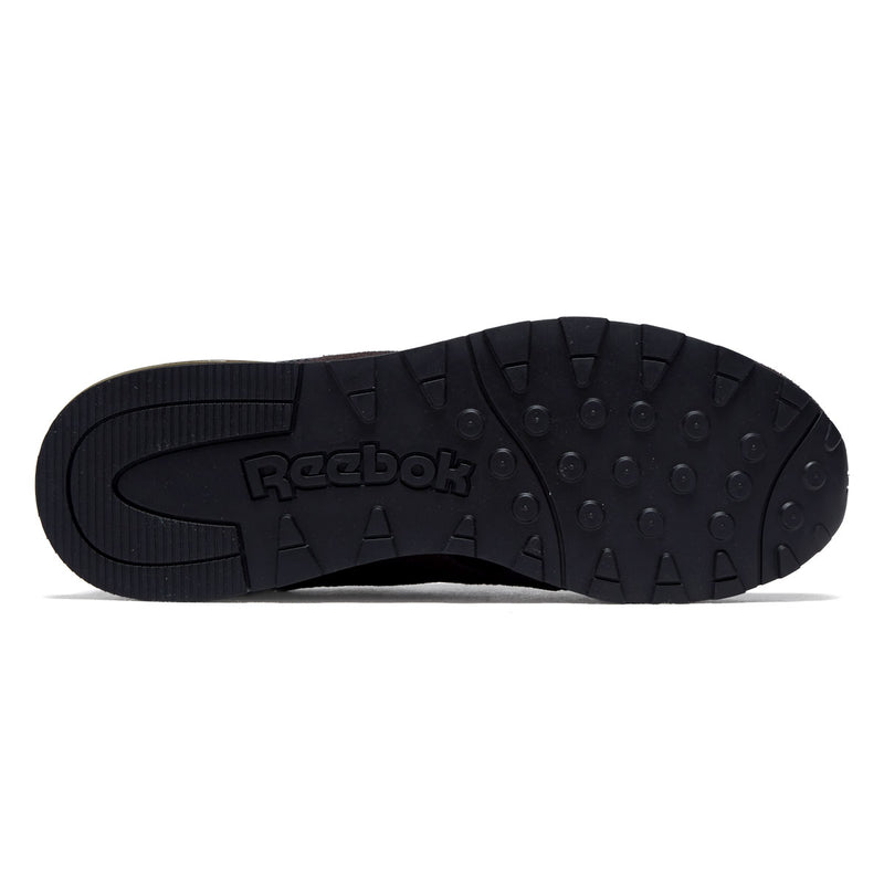Reebok Classic Nylon 89 Shoes - Washed Black/Black/Black Cherry