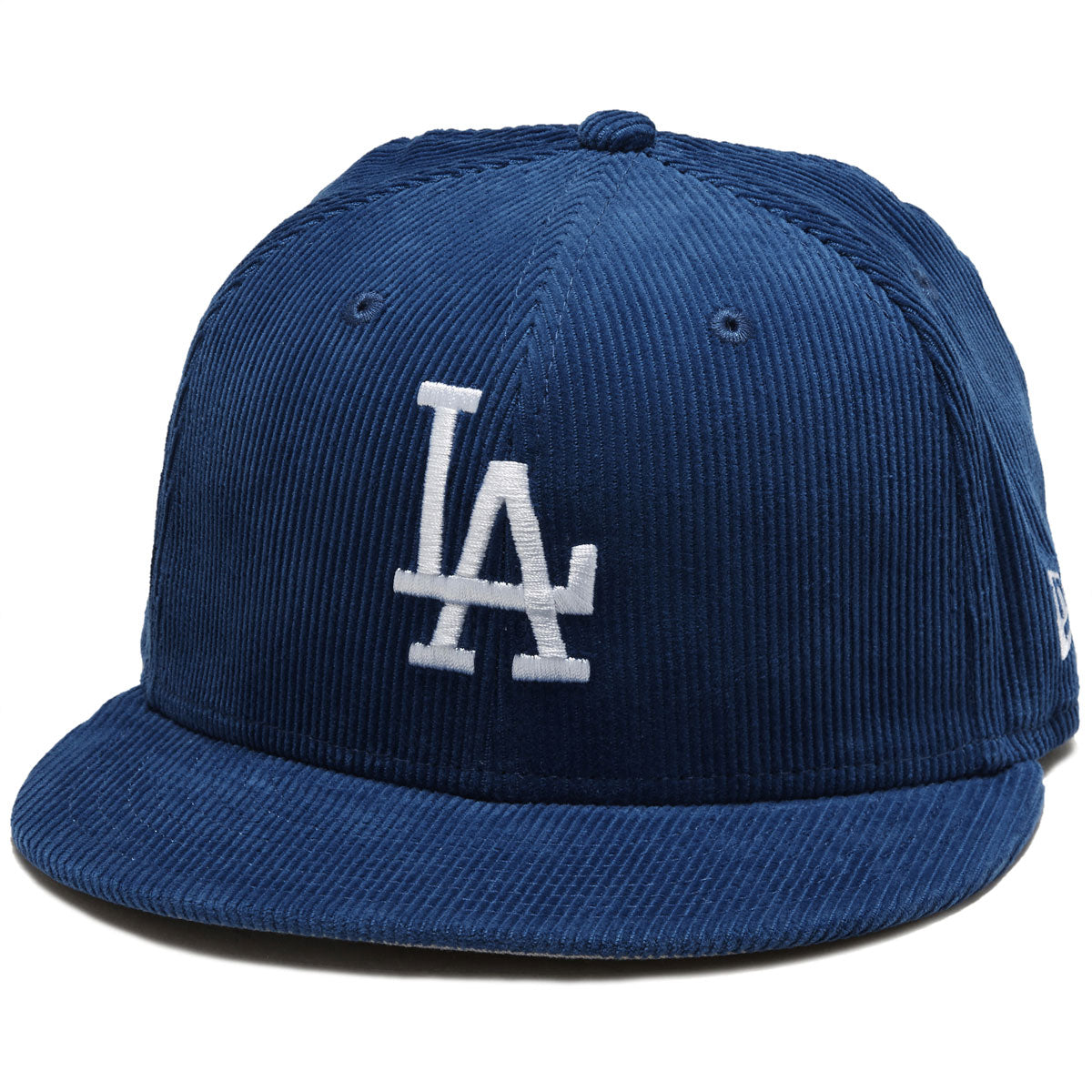 New Era Throwback Cord 17208 Los Angeles Dodgers Hat - Blue image 1
