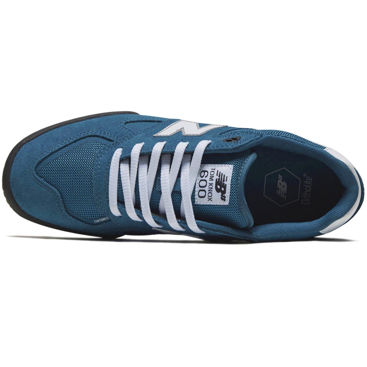 New Balance 600 Tom Knox Shoes - Elemental Blue/Black image 3