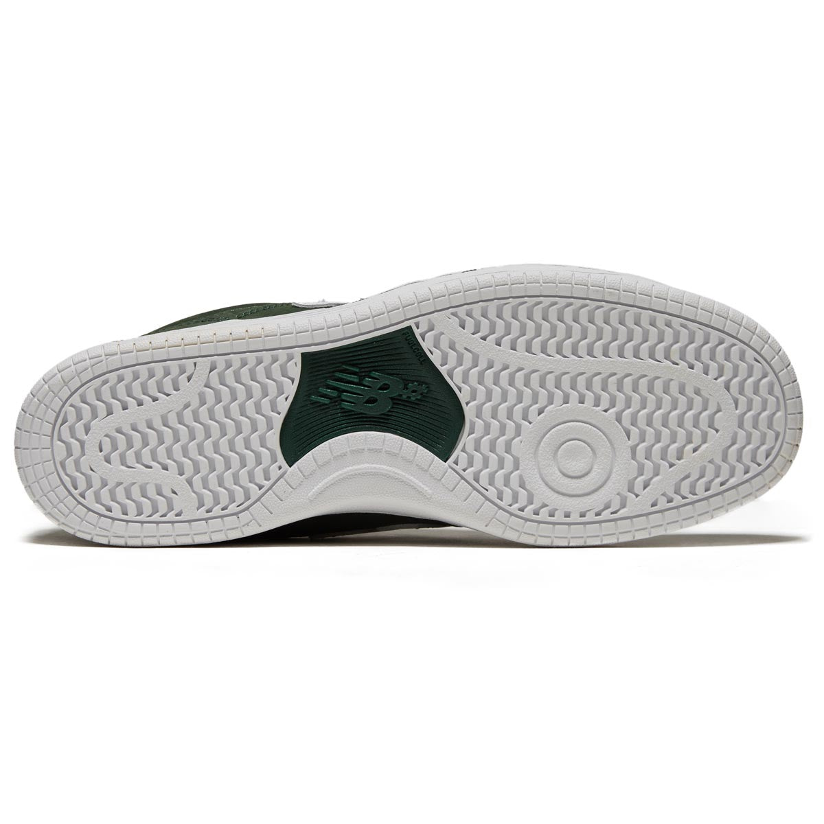 New Balance 480 Shoes - Forest Green/White image 4