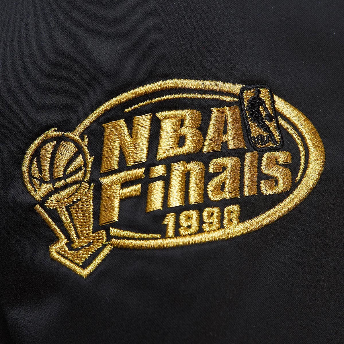 Mitchell & Ness x NBA Mvp Satin Bulls Jacket - Black image 5