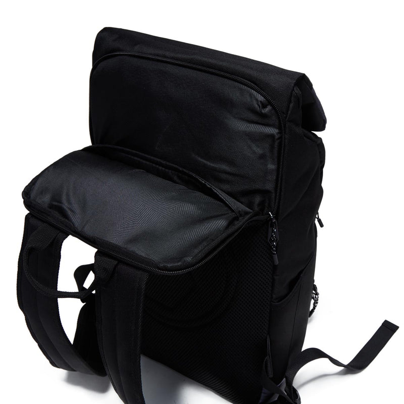 Volcom Charter Fold-over Backpack - Black/Grey