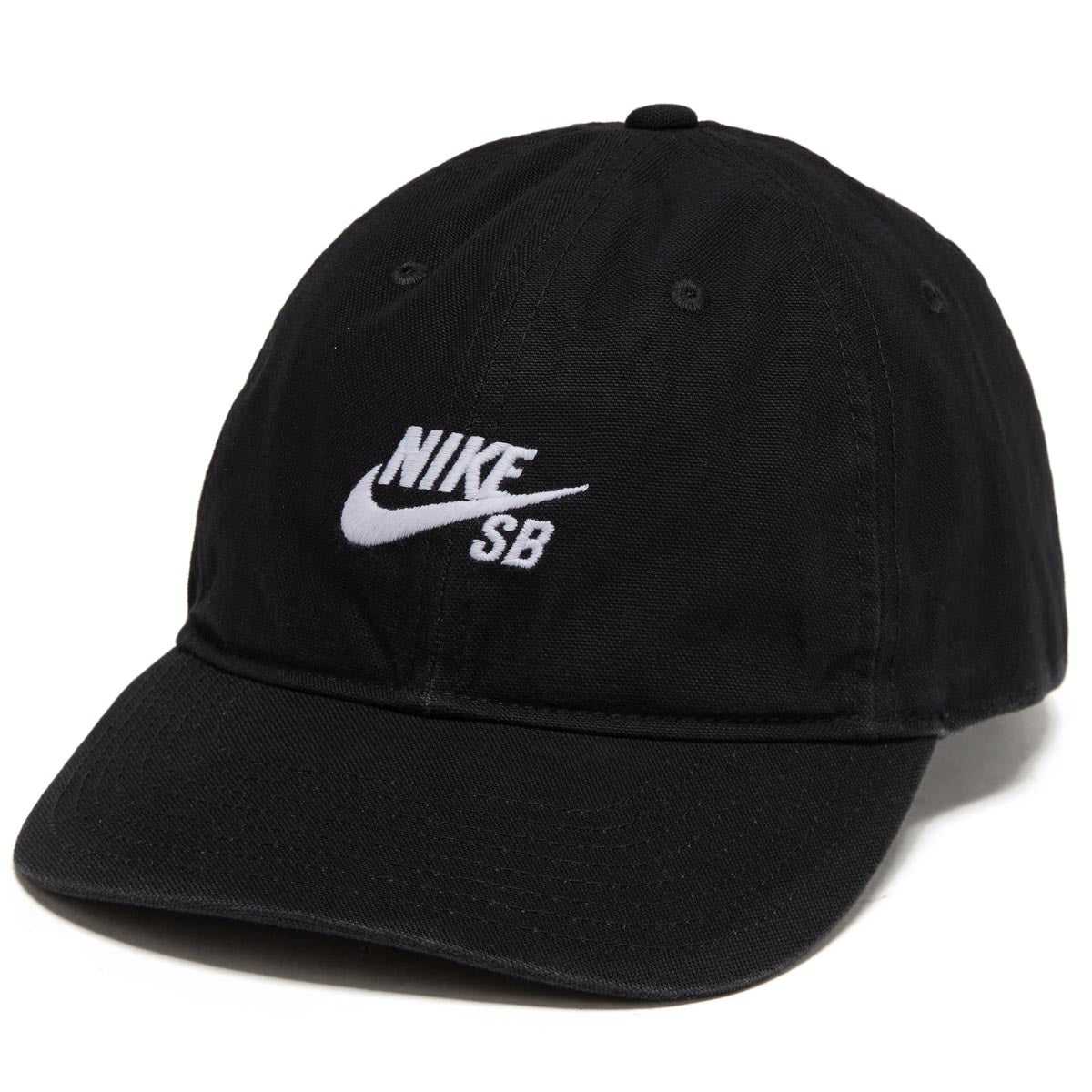 Nike SB Club Hat - Black/White image 1