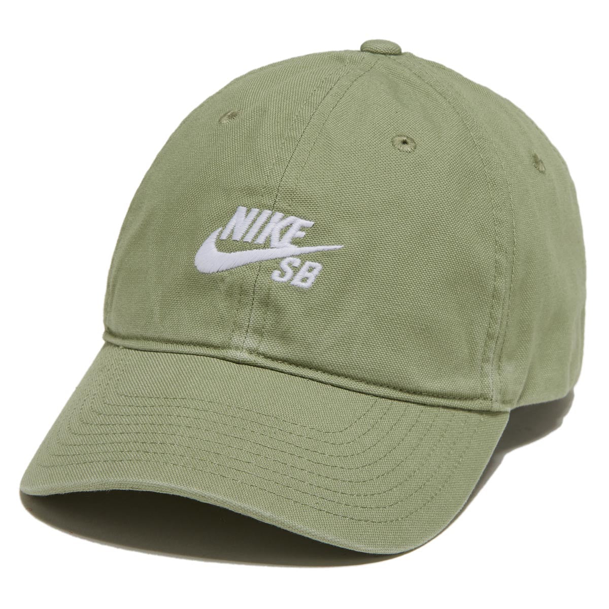 Nike SB Club Hat - Oil Green/White image 1