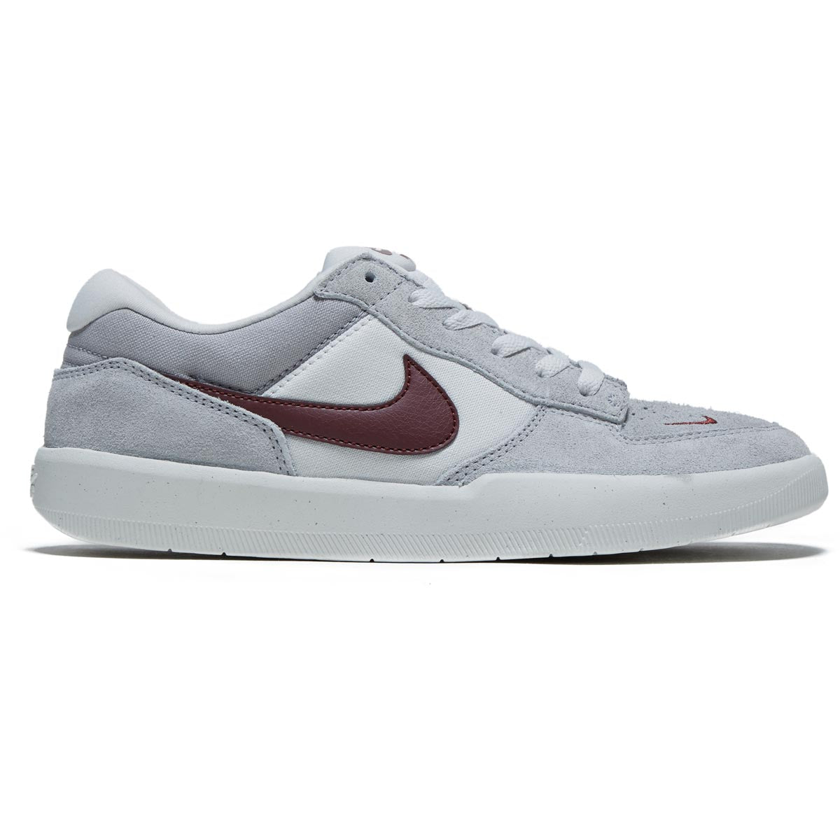 Nike SB Force 58 Shoes - Platinum Tint/Dark Team Red/Wolf Grey image 1