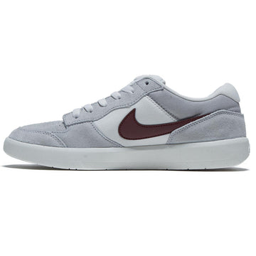 Nike SB Force 58 Shoes - Platinum Tint/Dark Team Red/Wolf Grey