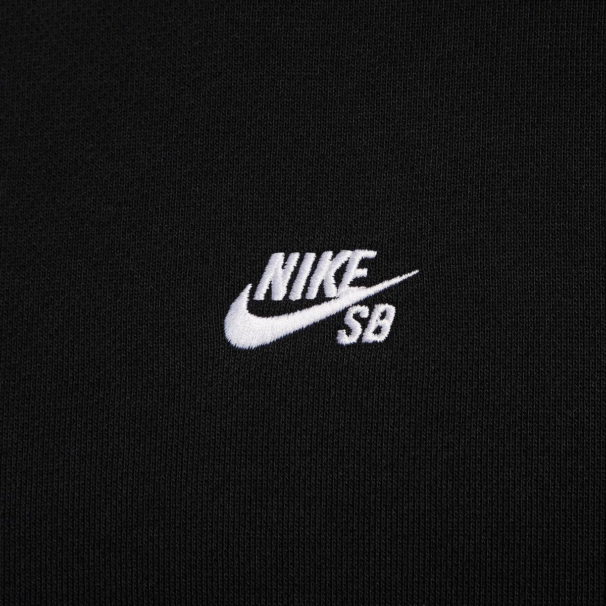 Nike SB Essentials Logo Crew Sweater - Black/White image 4