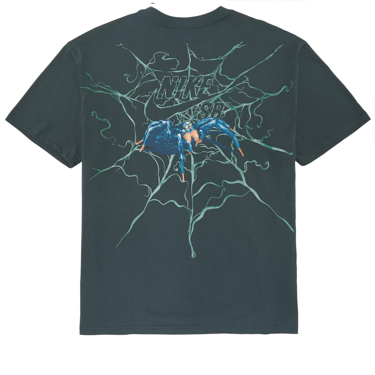 Nike SB Spider T-Shirt - Vintage Green image 1