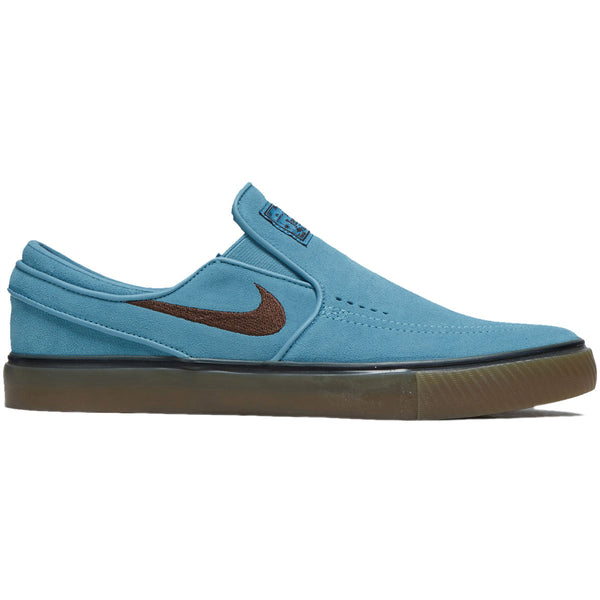 Nike SB Janoski Slip Shoes Denim Turquoise Cacao Wow Denim Turquois CCS