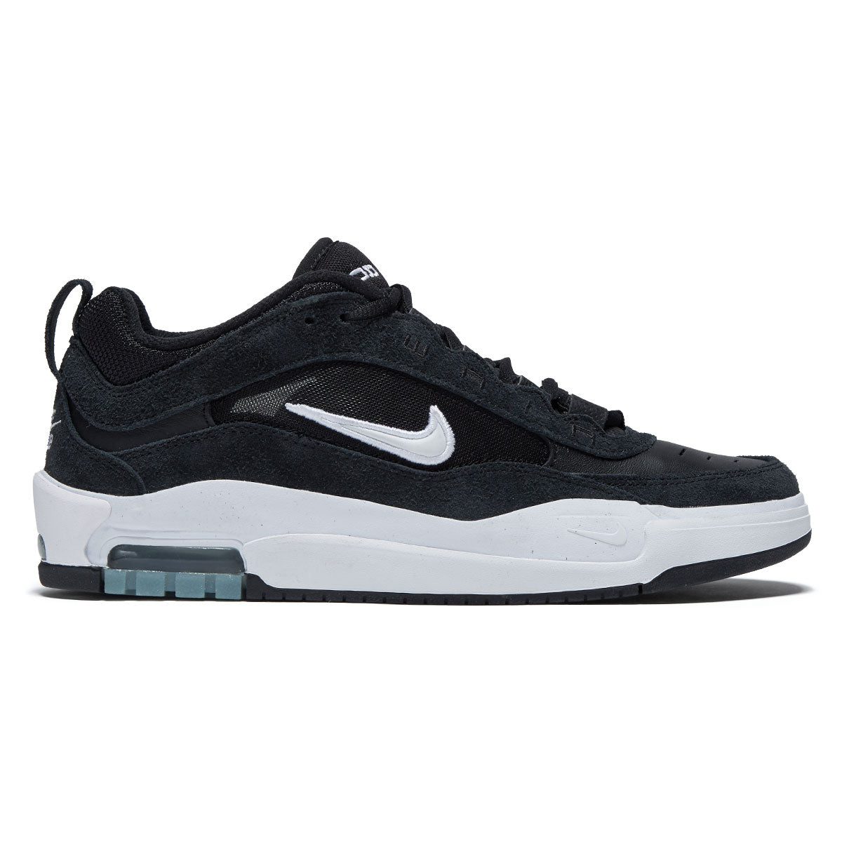 Nike SB Air Max Ishod Shoes - Black/White/Black/Black image 1