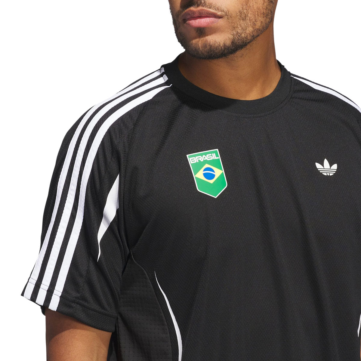 Adidas Brasil Aeroready Jersey - Black image 3