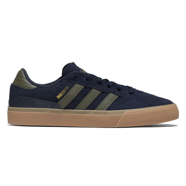 Adidas Busenitz Vulc II Shoes - Legend Ink/Olive Strata/Gold