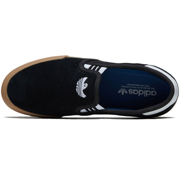 Adidas Shmoofoil Slip Shoes - Core Black/Ftwr White/Gum Four