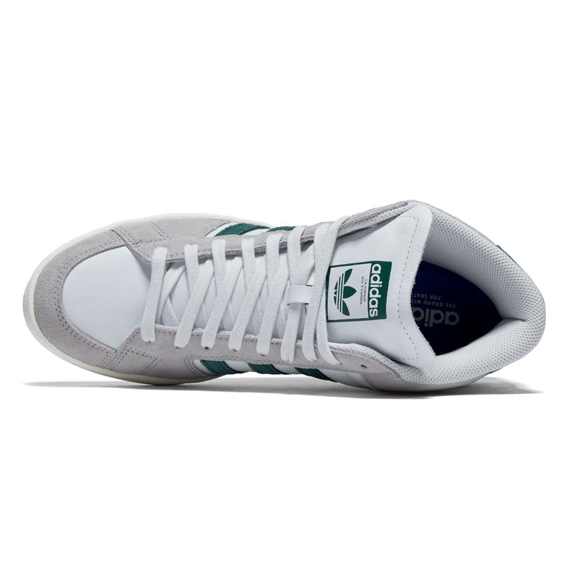 Adidas Superskate Shoes - Granite/Green/Crystal White